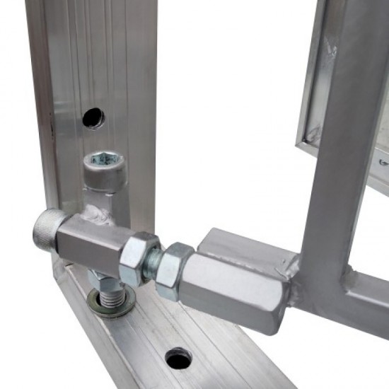 Inspection Door Magnetic Push Under Ceramic Tiles Steel Access Panel BAULuke L30x40 (aluminium)